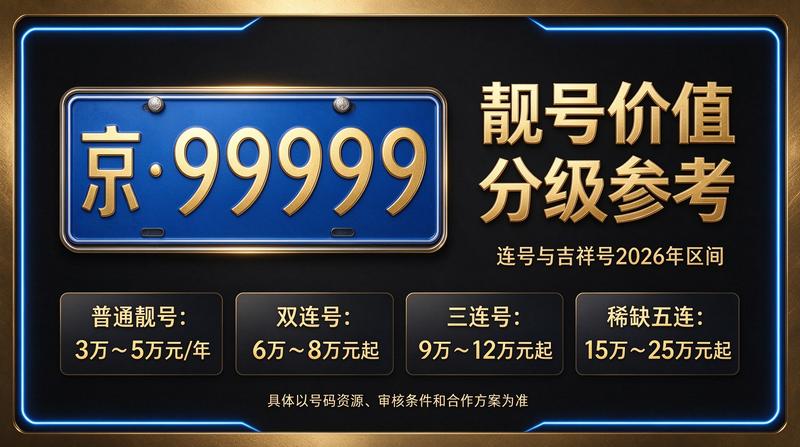 2026年闲置京牌租赁展示